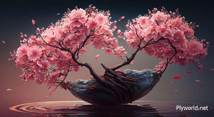 Bonsái de Cerezo en Flor: Belleza Primaveral en Miniatura 2 image 2