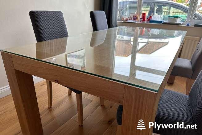 Cómo fijar un cristal a una mesa de madera 3 image 46