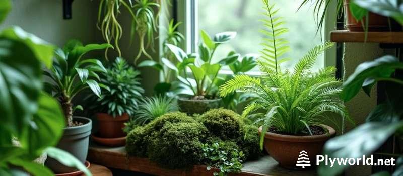 Plantas pequeñas que viven en ambientes húmedos