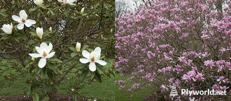diferencia entre magnolio y magnolia